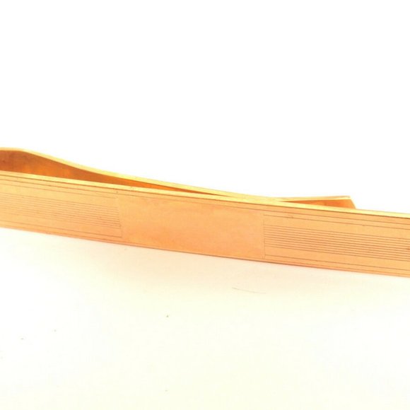 Vintage Anson Large Blank Monogram Tie Clip - Picture 1 of 3